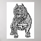 American Bully Dog ポスター (正面)
