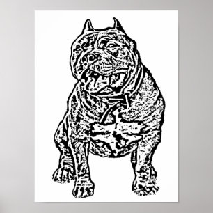 American Bully Dog ポスター