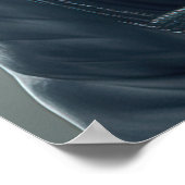 American Bully Hipster Dog Poster ポスター (角)