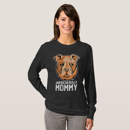 American bully mom tシャツ (正面フル)