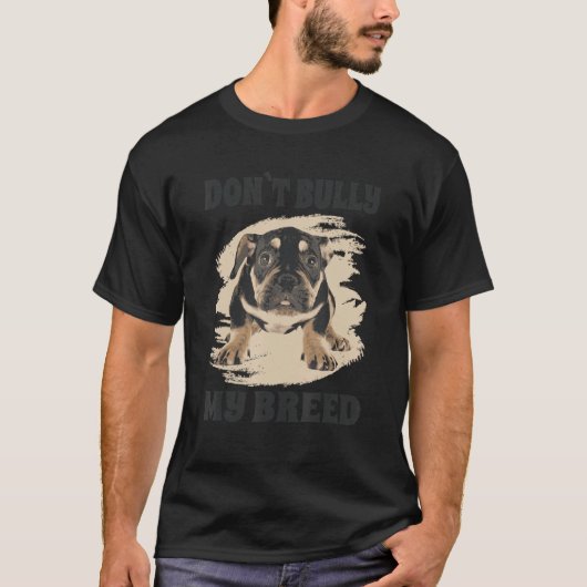 American Bully XL Cute Puppy American Bully Tシャツ (正面)