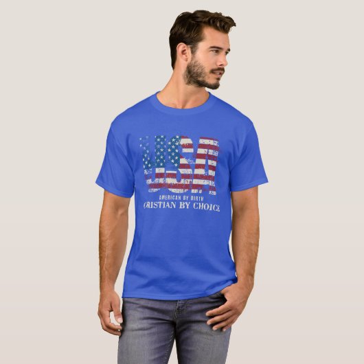 American by Birth shirt Tシャツ (正面フル)