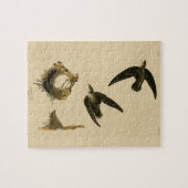 American (Chimney) Swift Audubon, Birds of America ジグソーパズル (横)