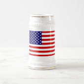 American Citizen Flag Beer Stein by Janz ビールジョッキ (中央)