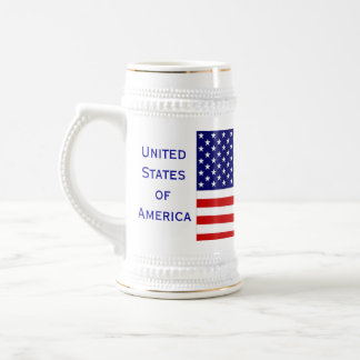 American Citizen Flag Beer Stein by Janz ビールジョッキ