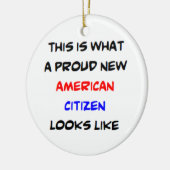 american citizen, proud new セラミックオーナメント (左)