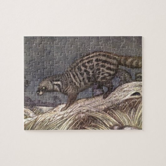 American Civet by Louis Sargent, Animals ジグソーパズル (横)
