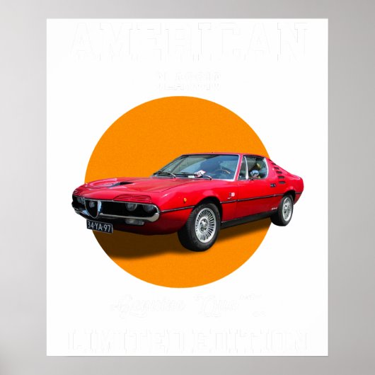 american classic genuine quality limited edition A ポスター (正面)