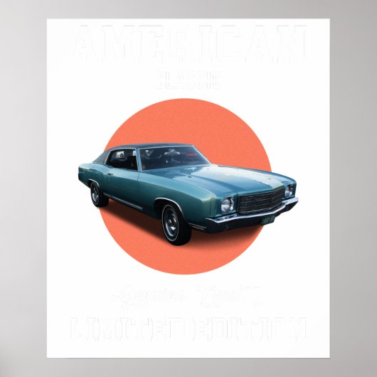 american classic genuine quality limited edition C ポスター (正面)