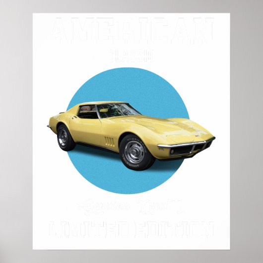 american classic genuine quality limited edition C ポスター (正面)