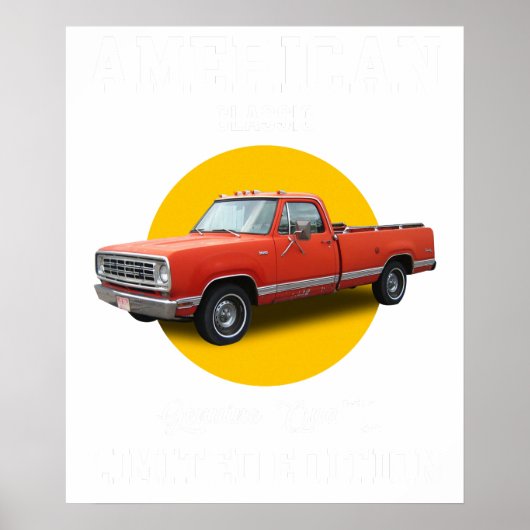 american classic genuine quality limited edition D ポスター (正面)