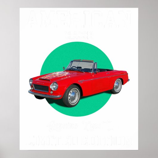 american classic genuine quality limited edition d ポスター (正面)