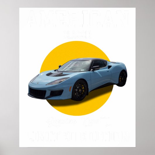 american classic genuine quality limited edition L ポスター (正面)