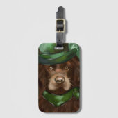 American Cocker Spaniel  ラゲッジタグ (正面縦)