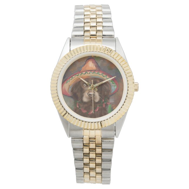 American Cocker Spaniel  腕時計 (正面)