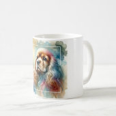 American Cocker Spaniel Dog 070824AREF137 - Waterc コーヒーマグカップ (正面右)