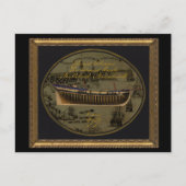 American Colonial Schooner Sir Edward Hawke ポストカード (正面)