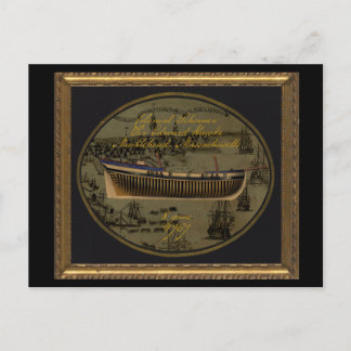 American Colonial Schooner Sir Edward Hawke ポストカード