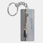 American Course長方形キーチェーン キーホルダー (正面左)
