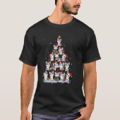 American Curl Cat Christmas Tree Tシャツ (正面)