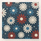 American Daisy's ガラスコースター (正面)