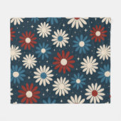 American Daisy's  フリースブランケット (正面(横))