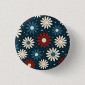 American Daisy's  缶バッジ (正面)