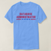 American Database Administrator Tシャツ (デザイン正面)