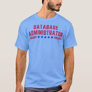 American Database Administrator Tシャツ