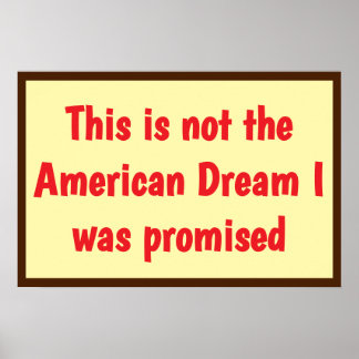 American Dream Promised ポスター