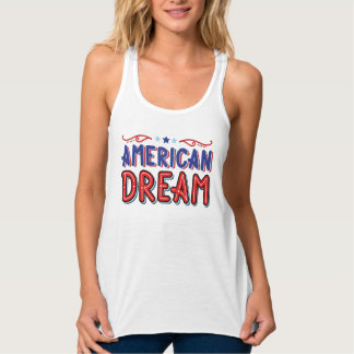 American Dream Tank Top – Patriotic Women’s Summer タンクトップ