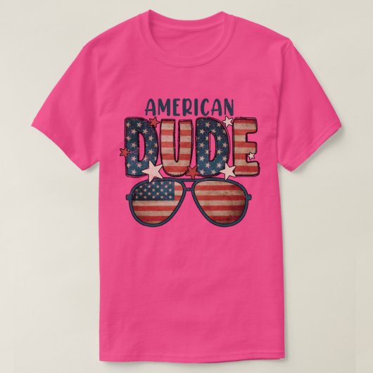 american dude tシャツ (デザイン正面)