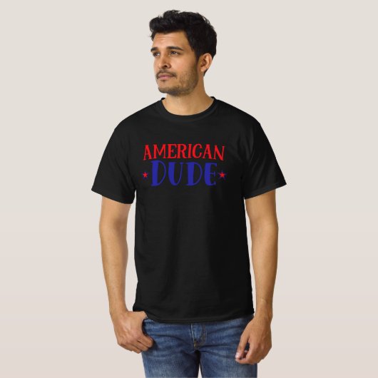 American Dude Tシャツ (正面フル)