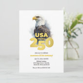 American Eagle America's 250th Anniversary 招待状 (スタンド正面)