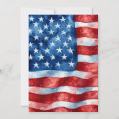 American Eagle America's 250th Anniversary 招待状 (裏面)