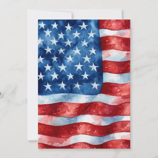 American Eagle America's 250th Anniversary 招待状 (裏面)