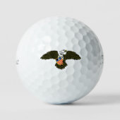 American Eagle Crest God Armeth the Patriot 1812 ゴルフボール (正面)