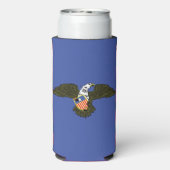 American Eagle Crest God Armeth the Patriot 1812 スリム缶クーラー (Seltzer裏面)