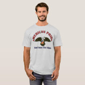 American Eagle Crest God Armeth the Patriot 1812 Tシャツ (正面フル)