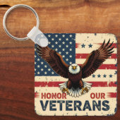 American Eagle Honor Our Veterans キーホルダー (正面)