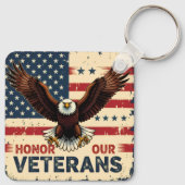 American Eagle Honor Our Veterans キーホルダー (裏面)