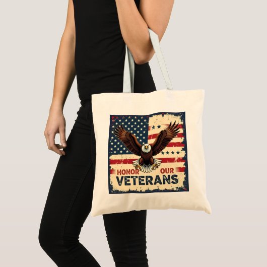 American Eagle Honor Our Veterans    トートバッグ (正面(商品))