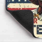 American Eagle Honor Our Veterans Mousepad マウスパッド (コーナー)