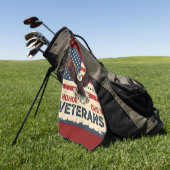  American Eagle Honor Our Vetrans Bath Towel ゴルフタオル (グリーン)