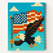 American Eagle Pixel Art Notebook  ノートブック (裏面)