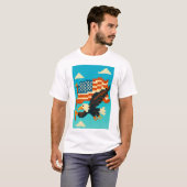 American Eagle Pixel Art Tシャツ (正面フル)