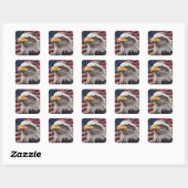American Eagle Sticker スクエアシール (シート)