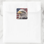 American Eagle Sticker スクエアシール (バッグ)