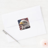 American Eagle Sticker スクエアシール (封筒)