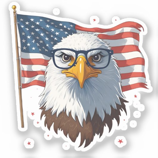 American Eagle Stickers シール (正面)